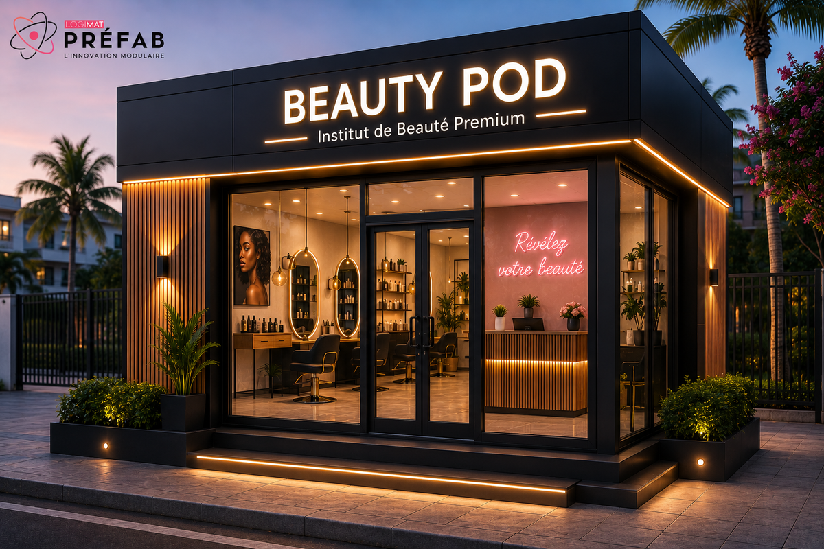 Beauty Pod – institut de beauté modulaire