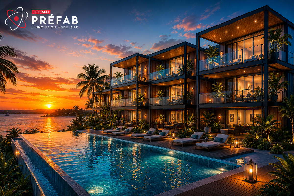 Lagoon Suites – résidence modulaire luxe