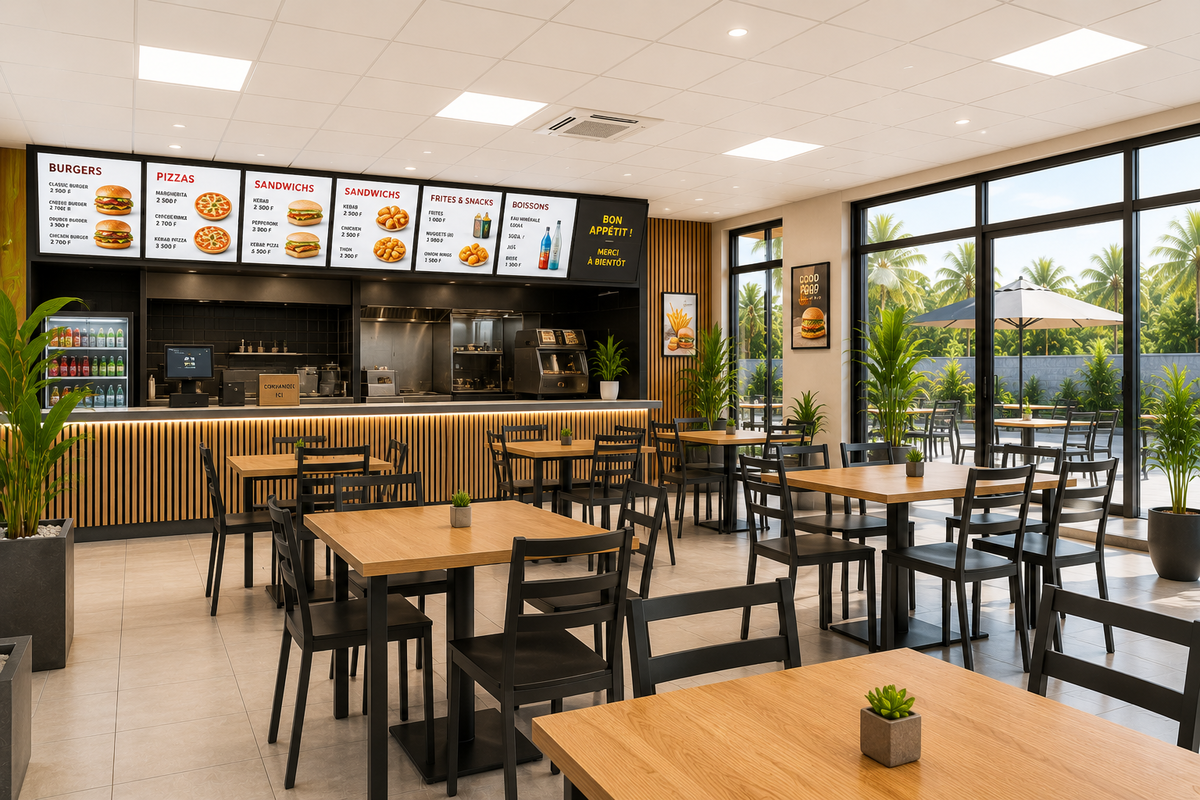 Restaurant modulaire Food Box