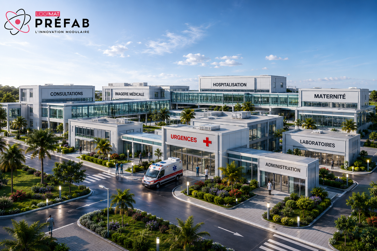 Sky Medical Campus – hôpital modulaire premium