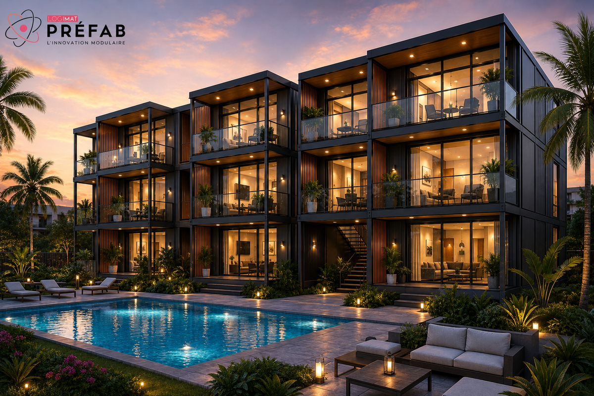 Sky View Apartments – résidence modulaire